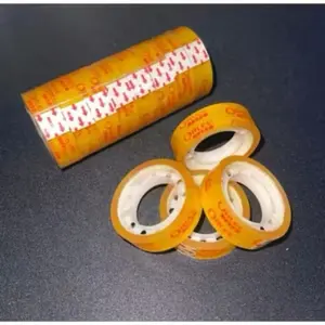 Isolasi Kado Kecil Bening 1 Slop isi (12pcs) / solasi Kado 3 Slop Isi 36 / Isolasi ATK