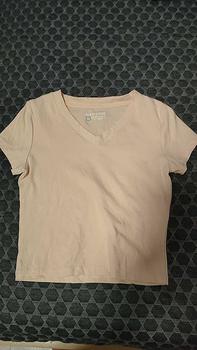 Product Review of Eyouth 13106 Women's T-Shirt V-nect Short Sleeve- Soft and Comfortable Tops from A**l 0