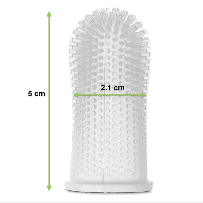 Product Introduction of Dog Super Soft Pet Finger Toothbrush Teeth Cleaning Bad Breath Care Nontoxic Silicone Tooth Brush Tool Dog Cat Cleaning Supplies 15