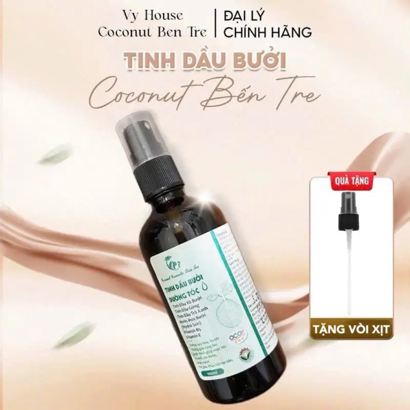 TINH DẦU BƯỞI THIÊN NHIÊN GIÚP PHỤC HỒI TÓC HƯ TỔN VÀ NGĂN RỤNG HIỆU QUẢ