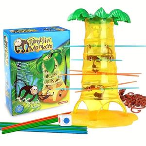 Juguete de Escalar Mono en Árbol, Juego de Mesa Interactivo y Divertido para la Familia, Herramienta Educativa para Niños, Juego Multijugador para 2-4 Jugadores