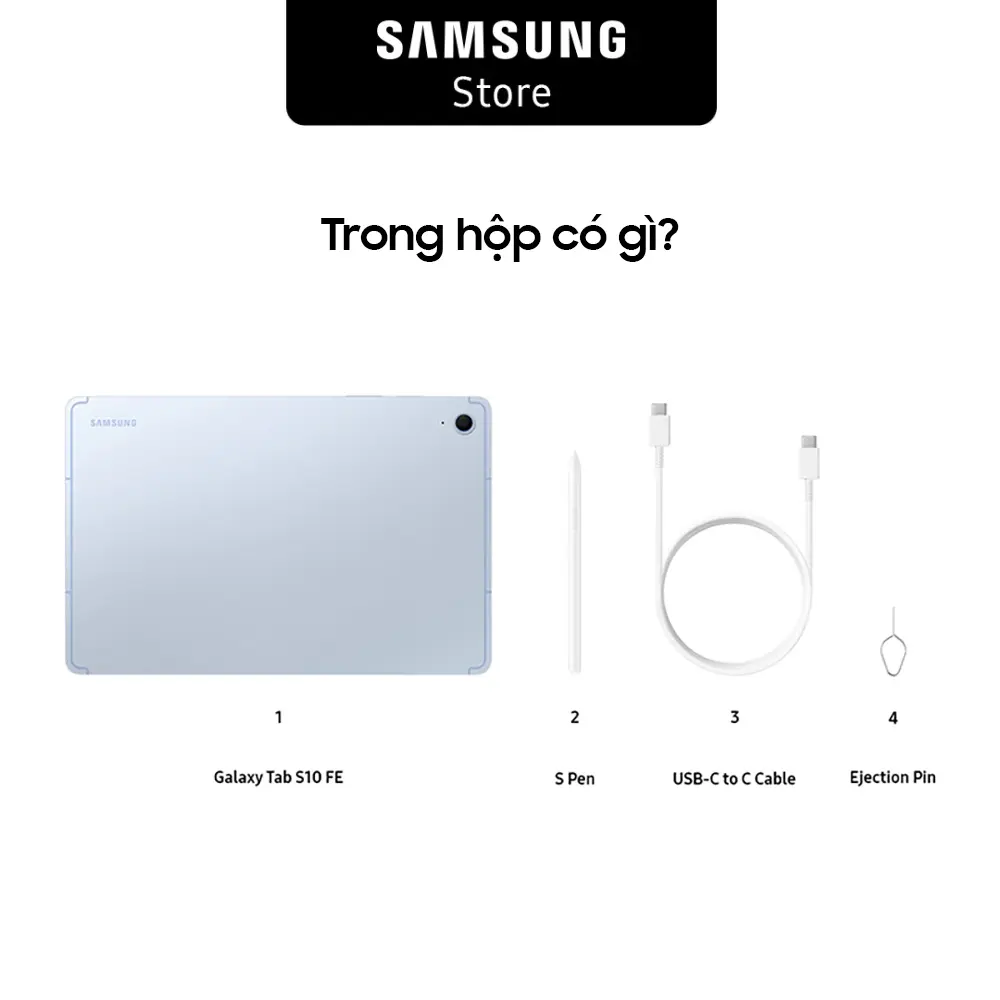 Máy tính bảng Samsung Galaxy Tab S10 FE Wifi 256GB | BigBuy360 - bigbuy360.vn