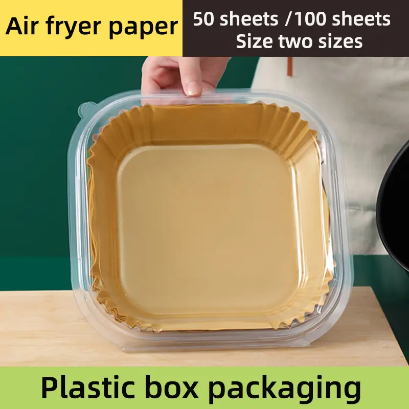 Air fryer special paper electric oven oil-absorbing paper oil-proof paper silicone oil paper baking tool oven paper pad Utensils air  fryer Bakeware air  fryer