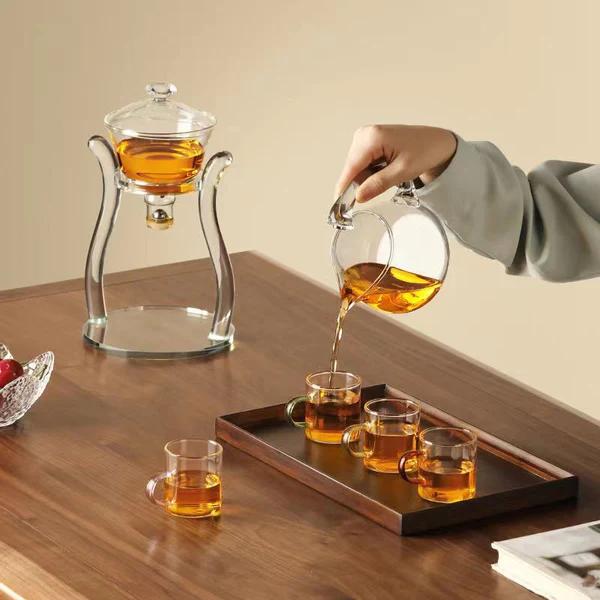 Product Introduction of Bộ Ấm Trà Tự Động, Thủy Tinh Borosilicate Cao, Thiết Kế Đơn Giản Và Dễ Vận Hành, Thích Hợp Pha Trà, Sử Dụng Tại Nhà Hoặc Văn Phòng, Lý Tưởng Để Chăm Sóc Khách, Hoặc Cung Cấp Bộ Ấm Trà Làm Quà Tặng. 10