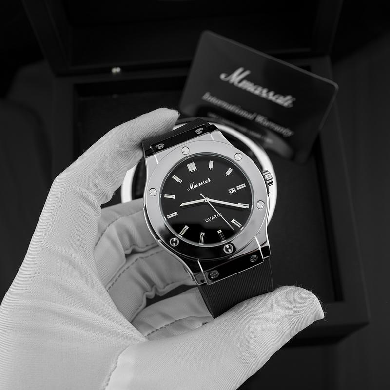 MMASSATI X ANNAM WATCH N282 Đen Đồng hồ nam Mmassati chính hãng chống nước khóa bấm thông minh bảo hành 12 tháng