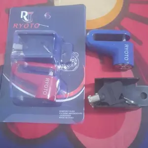 kunci gembok cakram motor pengaman ganda moto lock anti maling