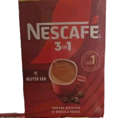  KT-Cafe Nescafe 3in1  Cafe sữa  1 hộp 18 gói  -80-240uw 