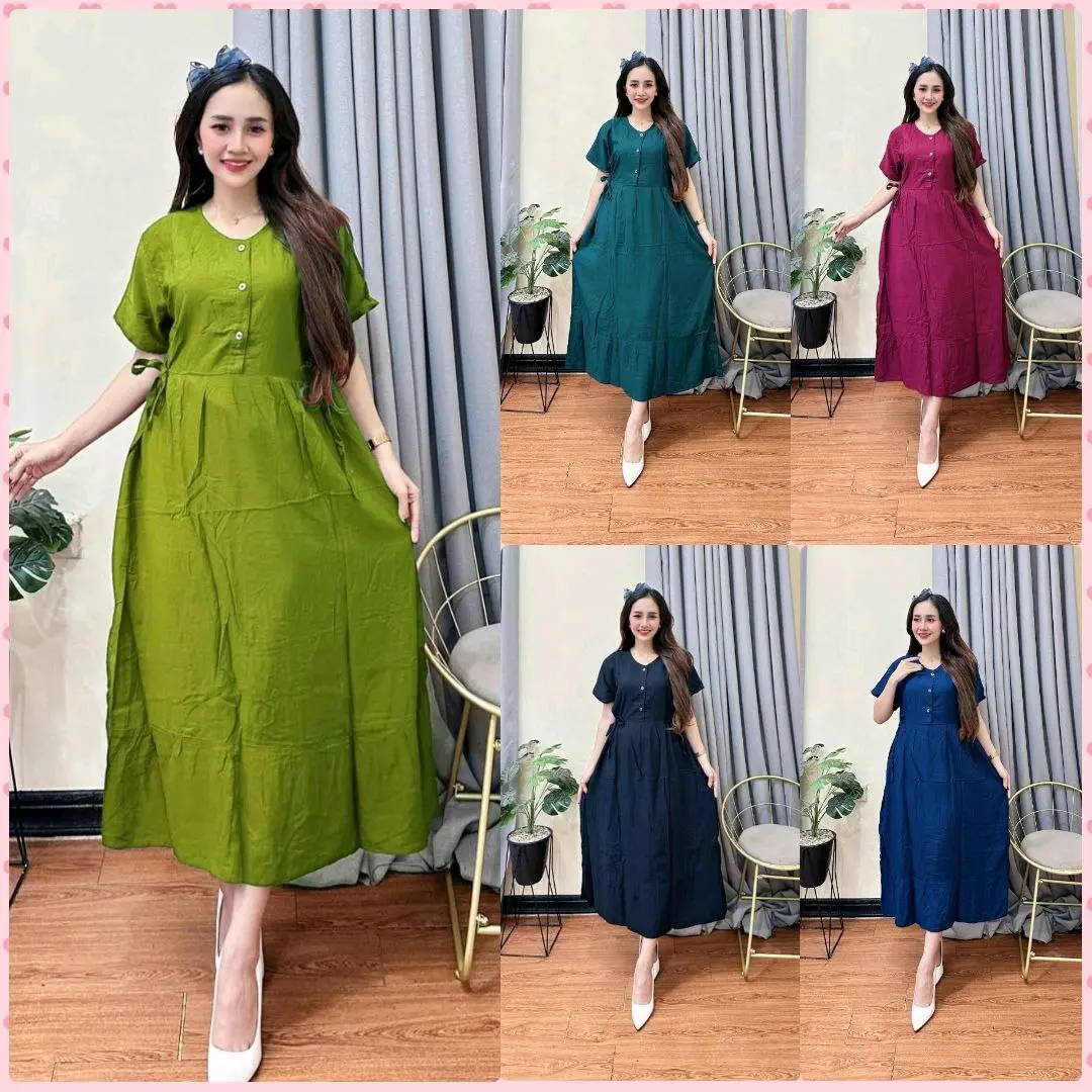 OBRAL! Daster Polos Busui Friendly/Rayon