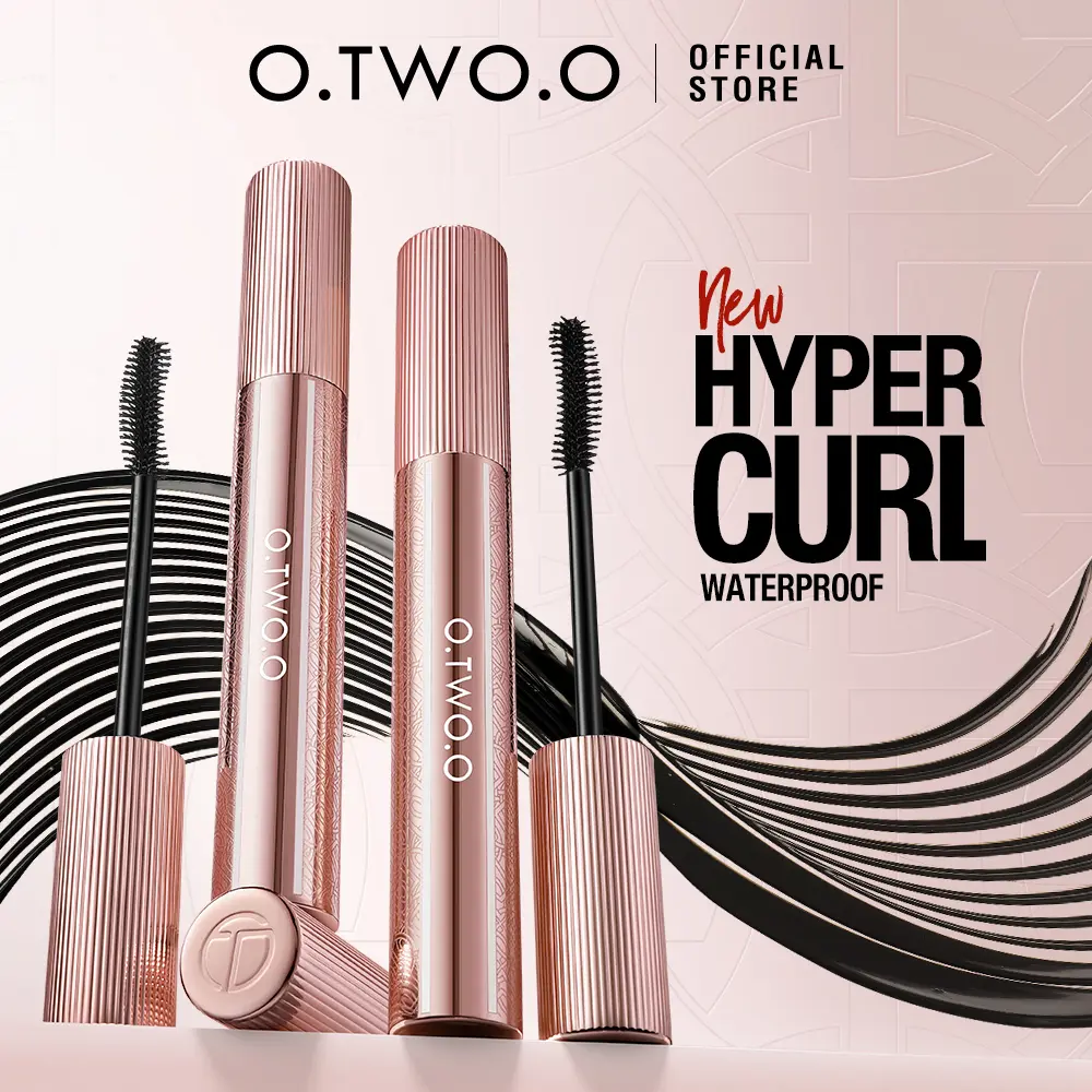 【LIVE】O.TWO.O Mascara, Haute Volumizing, Không Thấm Nước, Lâu Trôi, Chống Nhòe, Làm Dày Tức Thì, Trang Điểm Mắt, Trực Tiếp