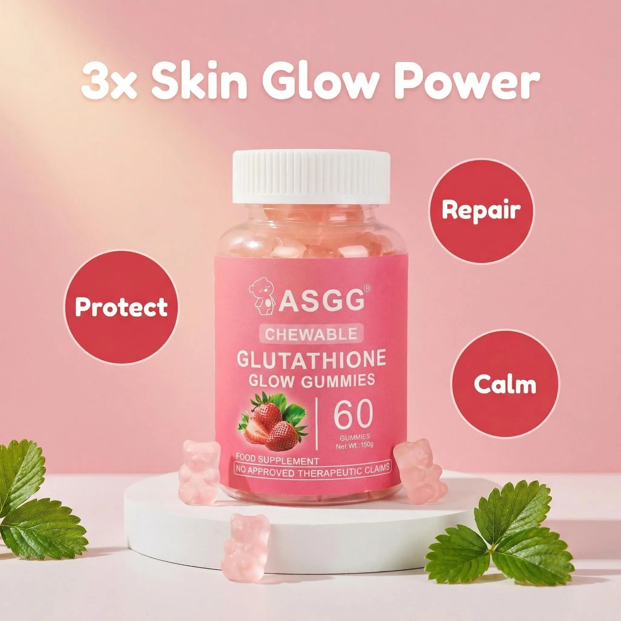 FDA Approved ASGG Glutathione Glow Gummies Ultimate Skin Whitening & Brightening | No approved therapeutic claims - TikTok Shop Philippines FDA Approved ASGG Glutathione Glow Gummies Ultimate Skin Whitening & Brightening | No approved therapeutic claims - TikTok Shop Philippines
