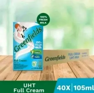 Greenfields UHT 105ml Full Cream 1 dus