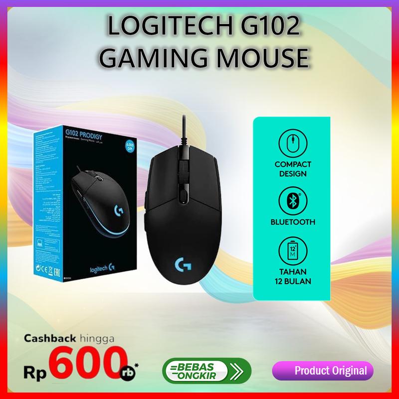 MOUSE LOGITECH GAMING G120 GARANSI RESMI 100% ORIGINAL MOUSE AWET TAHAN ...