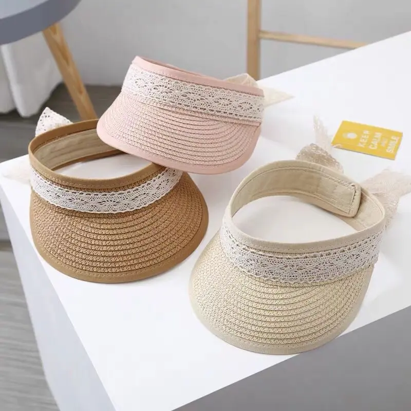 Caliloops Topi Cap Rotan Anak Korea Premium Lebar Topi Pantai Izebel 1