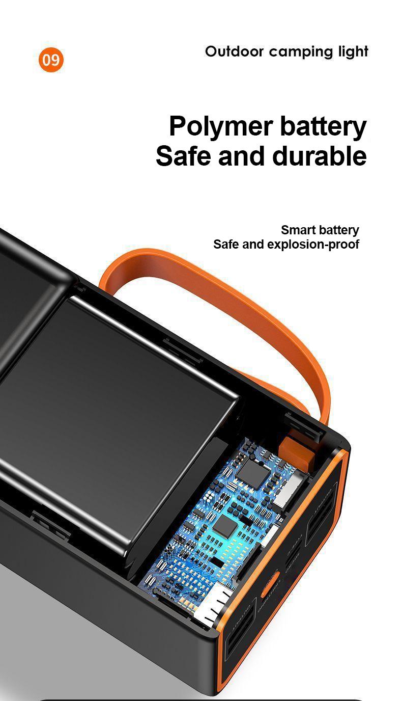 Product Introduction of powerbank ip  60000mAh ori 66W Super Fast Charging dengan LED Display dan 3 Port Keluaran USB  4 Hitam Charger Powerbank Jam Plastik Putih lightning usb 3.0 power bank 60000 original 15