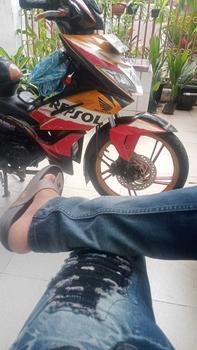 Product Review of VIRREL.ID - SKY BLUE - Celana Panjang Pria - Jeans Skinny Ripped from j**2 0