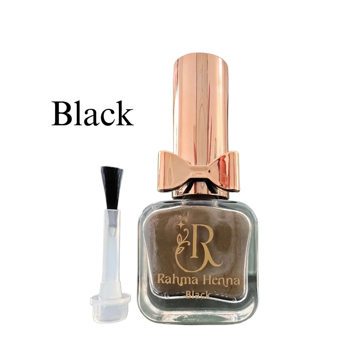 rahma henna hitam Nail Art