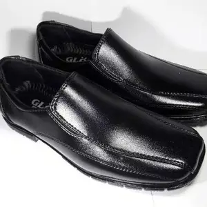 Sepatu Pantofel Hitam Kulit Berkualitas TK SD Kelas 1 2 3 Fantofel Anak Laki-laki Size Ukuran 34 35 36 37 Sekolah Acara Resmi Pesta