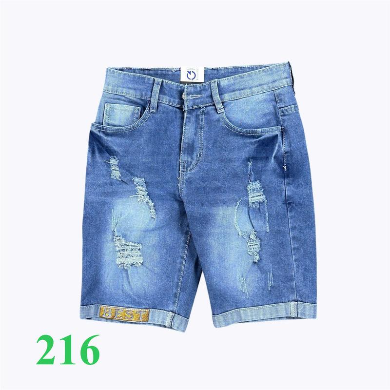 Quần Short Jean Nam Năng Động Chất Liệu Cotton Denim Slim Fit Túi Nhiều Size 28-34 - Thời Trang Nam Menswear Pants Có Túi 7