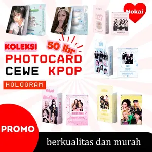 [Nokai Space] Murah 50-55 PCS Photocard Lomo Card Idol Kpop Cewe