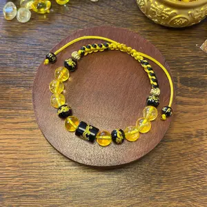 Gelang Raja Naga Penarik Rejeki dengan Batu Citrine - Model Baru Berkualitas - Bracelets