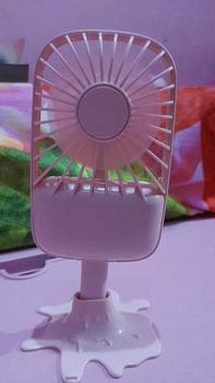 Product Review of (PRODUK ASLI INFINILAPAN) Kipas Angin Mini Genggam Portable Karakter Ice Cream 3 Speed Wind l Kipas Angin Lucu Portable USB l Mini Fan l INFINILAPAN kipas  mini kipas  minilucu from j**a 0