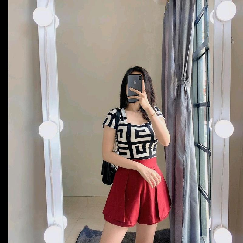 atasan bodysuit lengan pendek cotton strach halus wanita 0