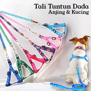 TALI TUNTUN DADA ANJING HARNESS KUCING HARNESS Y DADA TALI TUNTUN HEWAN HARNES KUCING HARNES ANJING