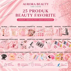 BPOM-Makeup Set 25 Item YOO TIGER – Paket Makeup Lengkap untuk Pemula & Daily Look