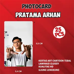 Photocard Pratama Arhan Timnas Isi 25 Pcs