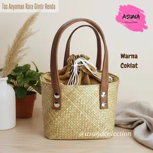 Tas Parcel Anyaman Pandan Tas Hampers Bingkisan Lebaran Tas Souvenir Parcel