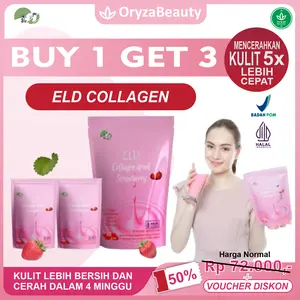 Bayar 1 Dapat 3 ELD Collagen Drink Minuman Kecantikan Suplement Beauty Bayar 1 Dapat 3 ELD Collagen Drink Minuman Kecantikan Suplement Beauty