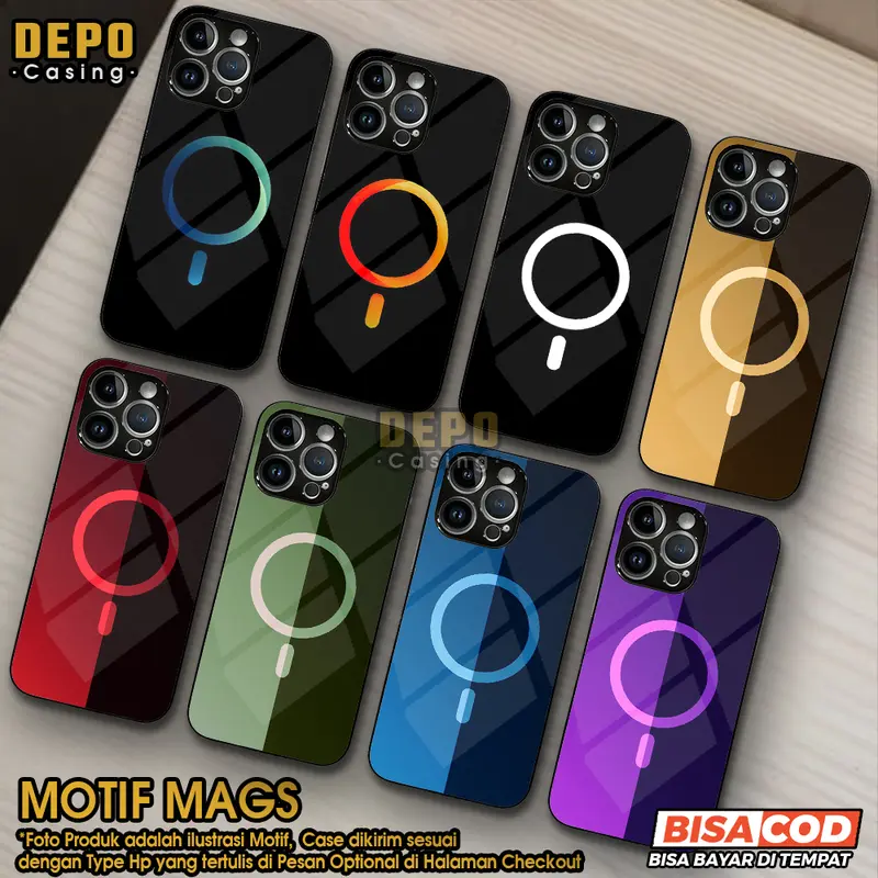 Casing Hp MAGS Depo Casing Premium Glossy Case Hp Custom Case Anime Lucu Kesing Hp Keren Cassing Hp Hardcase Softcase Silikon Smartphone 0
