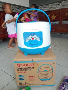 Product Review of SOGO Rice Cooker Penanak Nasi 1.0L SG-108 from n**a 2