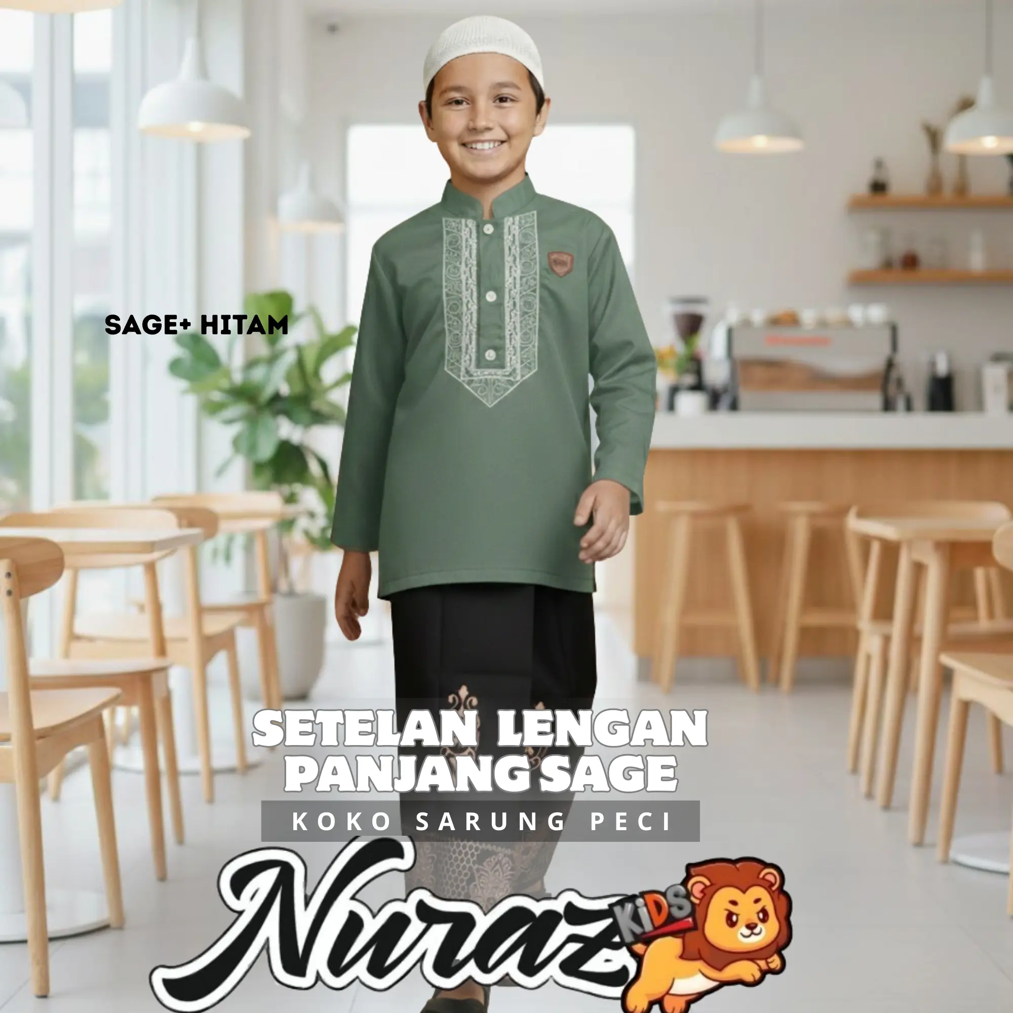 KOKO SAGE+ SARUNG HITAM