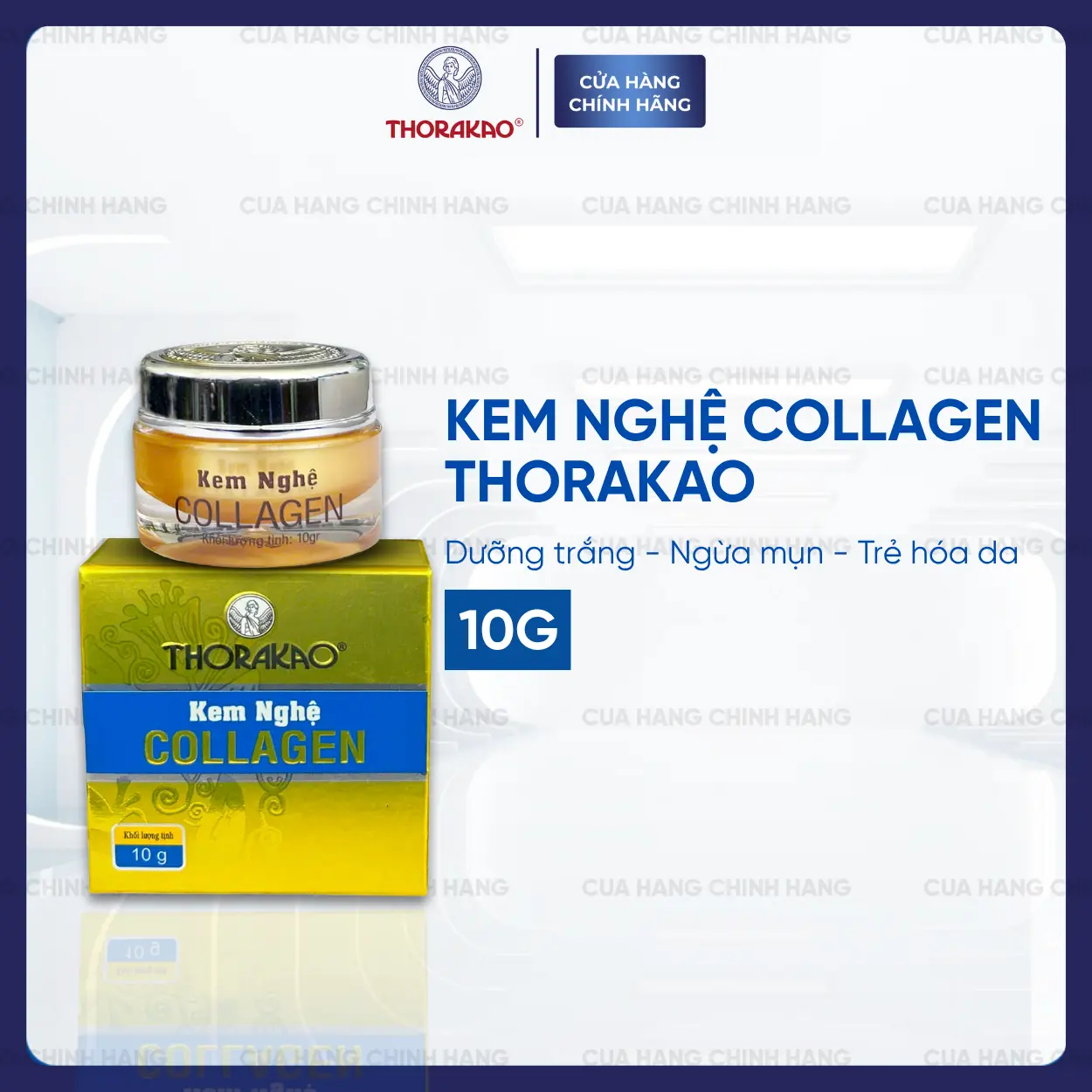 Kem Nghệ Collagen Thorakao Căng Bóng Da Mặt 10G