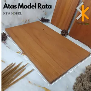 Talenan Kayu Mahoni Jumbo Premium Atas RATA Uk. 50x29cm - Kitchenware anti jamur