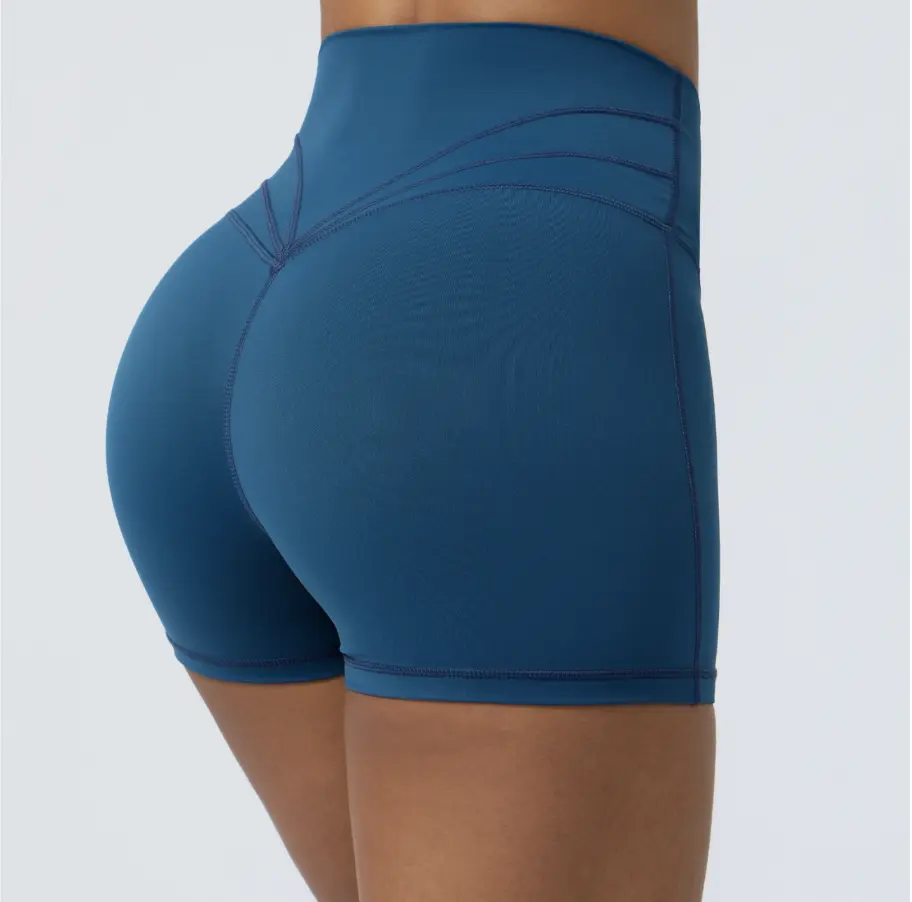 Fbrand Game-Changer Biker Shorts (Dusky Twilight Blue)