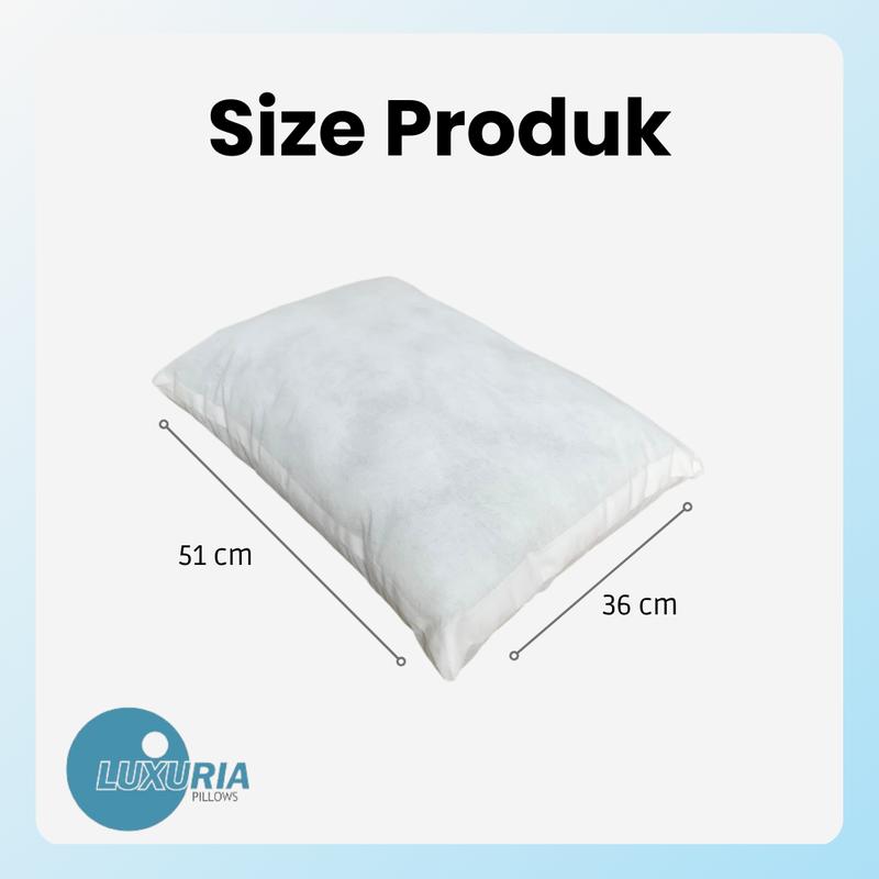 2 BANTAL + 1 GULING TIDUR HARGA MURAH ISIAN FULL SILIKON 1