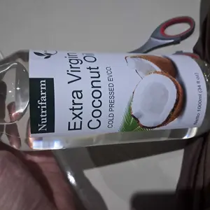 NUTRIFARM EXTRA VIRGIN COCONUT OIL 1000ML