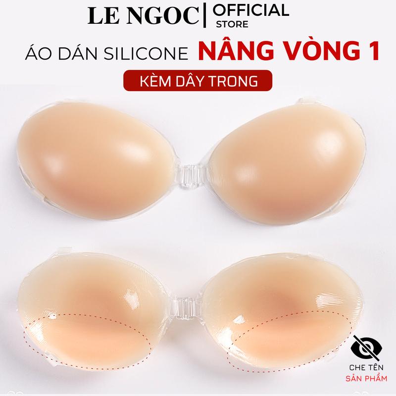  Áo Dán AMI Silicone Cao Cấp Tàng Hình Hỗ Trợ Gom Quả Tạo Khe Nâng Vòng 1 Đẹp Lê Ngọc 462 Nữ Bra miếng độn ngực silicon 