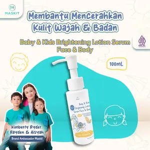 Baby & Kids Brightening Lotion Kojic & Niacinamide Lotion Serum Maskit
