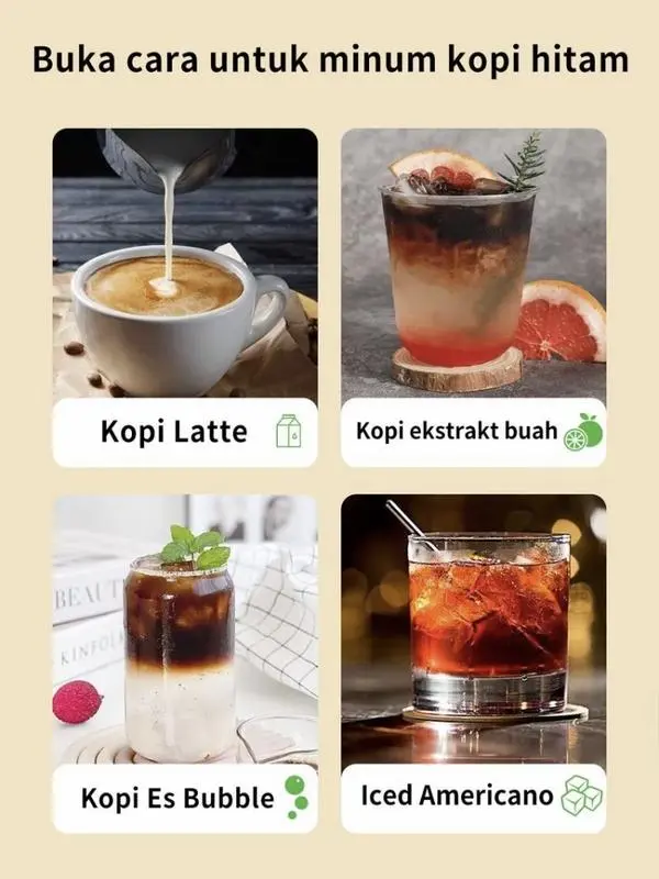 【BISA COD】Kopi Hitam Arabika (12 Sachet/Box) 4