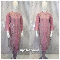 Gambar kebaya tunik jesika / kebaya kondangan kombinasi brukat tille payet / kebaya tunik melayu kebaya moderen - levender, setelan songket m dari ajckebaya_NEW Kota Administrasi Jakarta Timur 4 Tokopedia