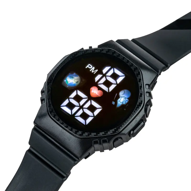 Jam Tangan Pria Wanita Fashion Terbaru Anti Air Waterresistant Digital LED Sporty RG32 7