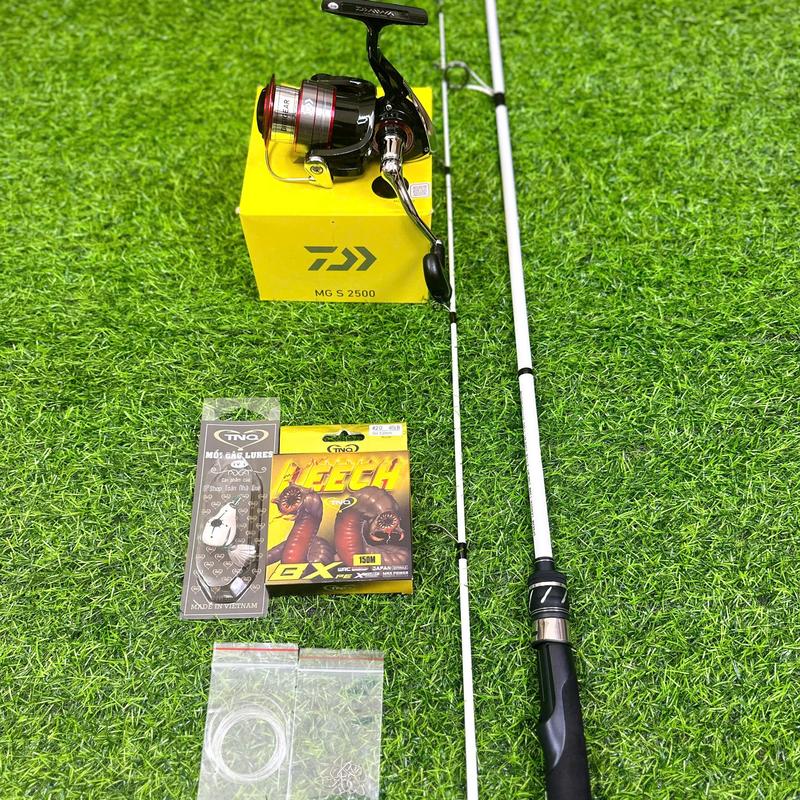 Tặng Dù+Nhái TV+Khóa leader Combo Máy MG S + Cần Kingfisher câu lure cần câu lure máy câu đứng