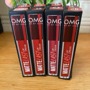 Oh My Glam OMG Lip Cream Matte Last Lip Cream dengan Warna yang Tahan Lama dan Kualitas yang Terbaik Lipcream