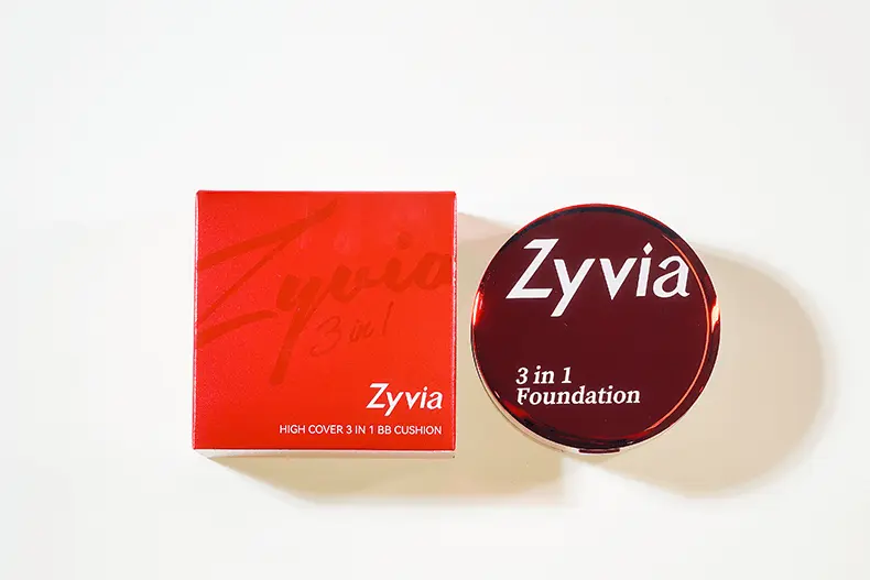 Hình ảnh ZYVIA  3 in 1 cushion   10g+1.2g*2+2g Hỗ trợ lớp nền mịn mềm và hỗ trợ lâu trôi chống thấm nước Lâu Trôi Đến 12Giờ 16