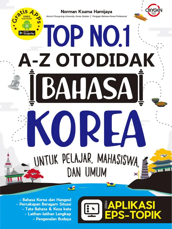 BUKU TOP NO 1 A - Z OTODIDAK BAHASA KOREA 5