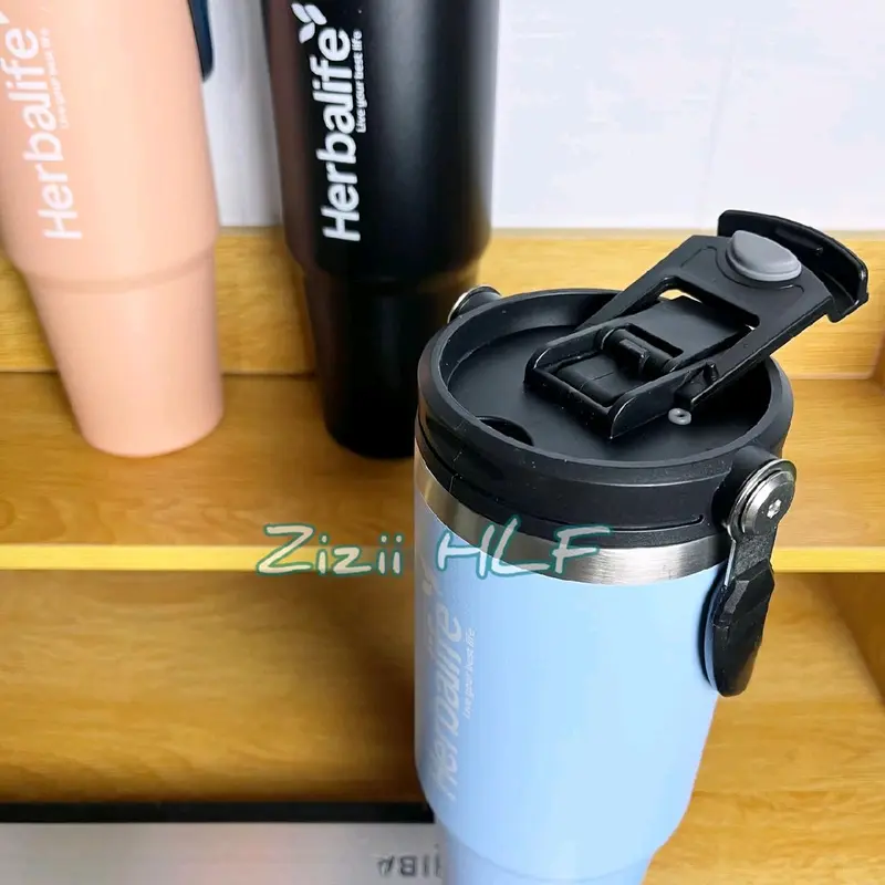 Tumbler HLF stainless premium 900 ml dengan sedotan 4