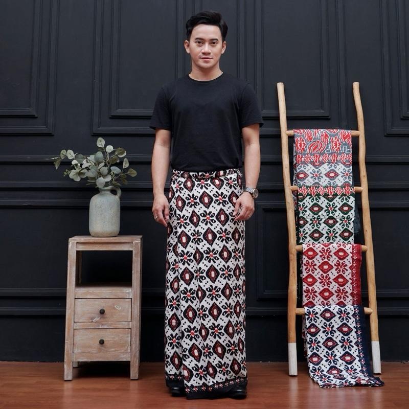 SARUNG GOYOR MOTIF ARUNIKA PEKALONGAN PRIA DEWASA MUSLIM RAYON PREMIUM Santri 1